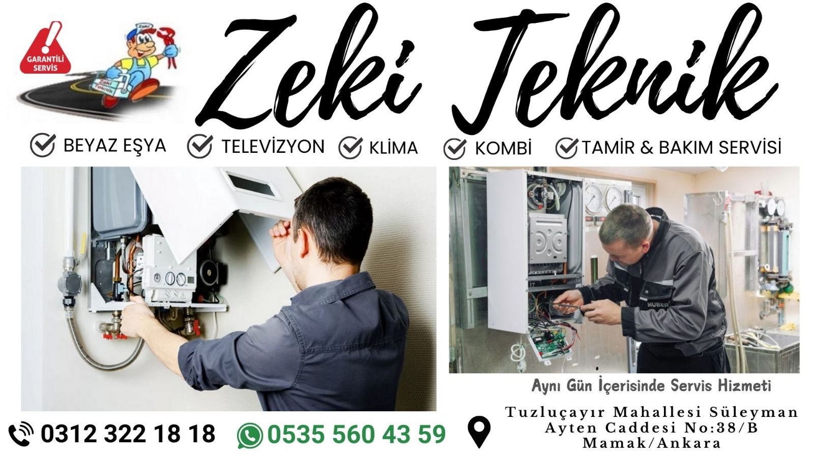 Tuzluçayır Kombi Servisi